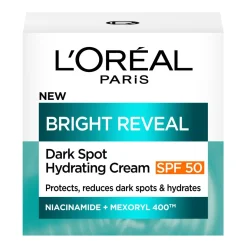 LOREAL BRIGHT REVEAL NIACINAMIDE DARK SPOT HYDRATING CREAM SK 5 50 M