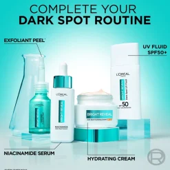 LOREAL BRIGHT REVEAL NIACINAMIDE DARK SPOT HYDRATING CREAM SK 5 50 M