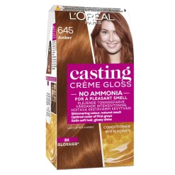 LOREAL CASTING CRÉME GLOSS 645 AMBER TUMMANVAALEA KUPARI MAHONK