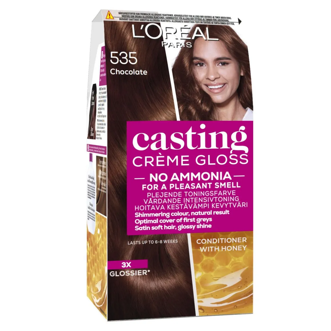 LOREAL CASTING CRÉME GLOSS 535 CHOCOLATE VAALEANRUSKEA KULTA MA