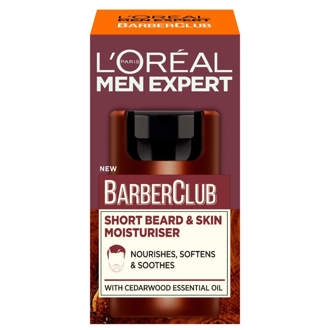 LOREAL MEN EXPERT BARBERCLUB SHORT BEARD&FACE MOISTURISER PÄIVÄ 50 ML