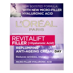 LOREAL REVITALIFT FILLER ANTI AGE PÄIVÄVOIDE 50 ML