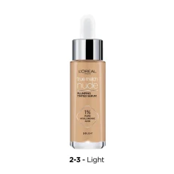 LOREAL TRUE MATCH NUDE PLUMPING TINTED SERUM 2-3 LIGHT -MEIKKI