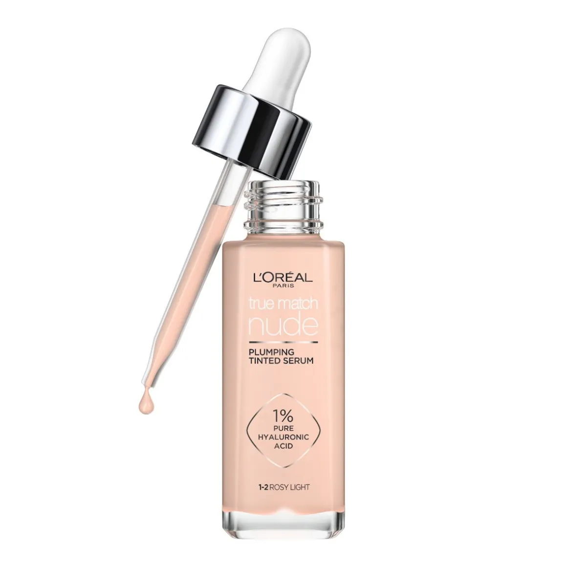LOREAL TRUE MATCH NUDE PLUMPING TINTED SERUM 1-2 ROSY LIGHT MEI
