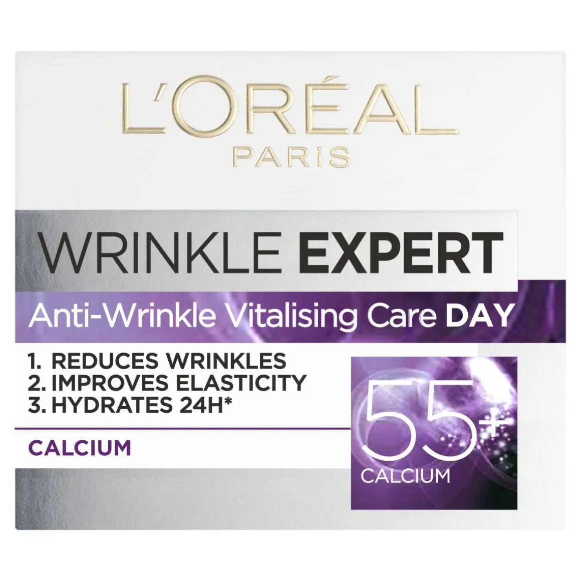 LOREAL WRINKLE EXPERT 55+ ELINVOIMAISUUTTA ANTAVA PÄIVÄVOIDE