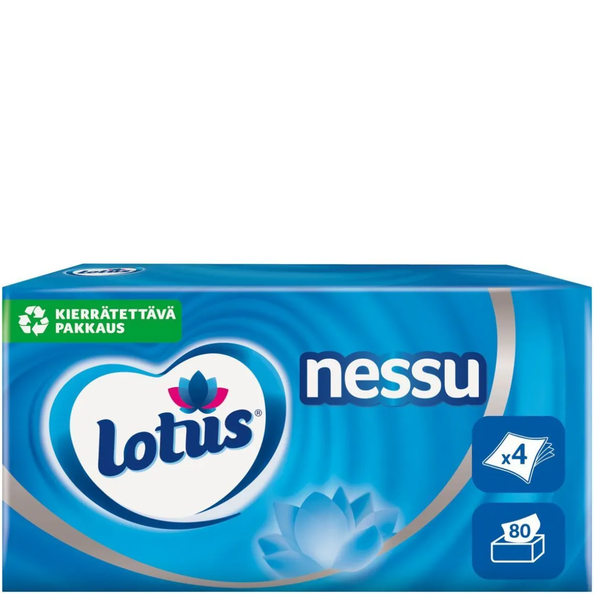 LOTUS NESSU KASVOPYYHE/NENÄLIINA 80 KPL