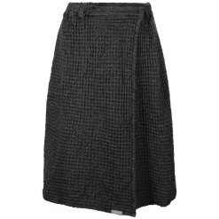 LUHTA HOME KIETAISUPYYHE PELLAVA 75X150CM MUSTA