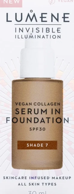 LUMENE INVISIBLE ILLUMINATION SEERUMIMEIKKIVOIDE SPF30 7 30 ML