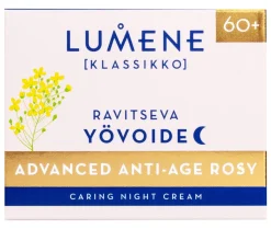 LUMENE KLASSIKKO ADVANCED ANTI-AGE ROSY RAVITSEVA YÖVOIDE 50 ML