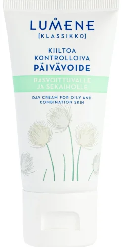 LUMENE KLASSIKKO  KIILTOA KONTROLLOIVA PÄIVÄVOIDE - RASVOITTU