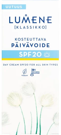 LUMENE KLASSIKKO KOSTEUTTAVA PÄIVÄVOIDE SPF20 50 ML