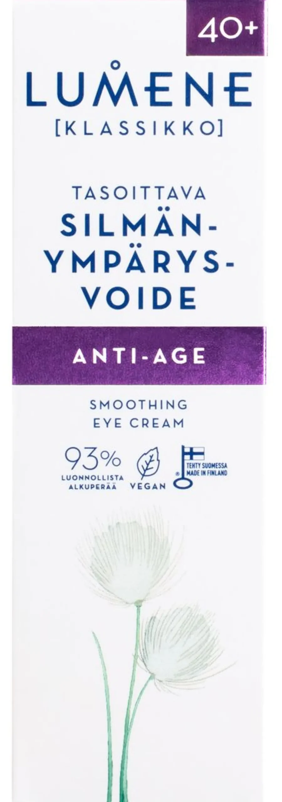 LUMENE KLASSIKKO TASOITTAVA SILMÄNYMPÄRYSVOIDE 15 ML
