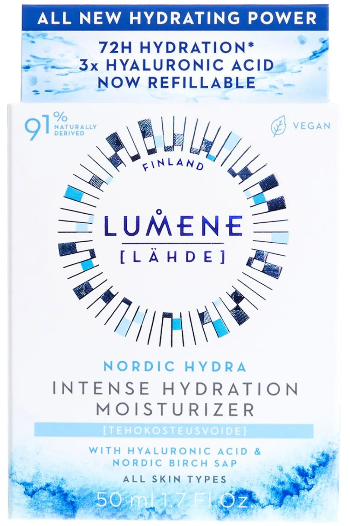 LUMENE LÄHDE TEHOKOSTEUSVOIDE 50 ML