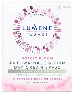 LUMENE LUMO KIINTEYTTÄVÄ HAJUSTEETON PÄIVÄVOIDE SK30 50 ML