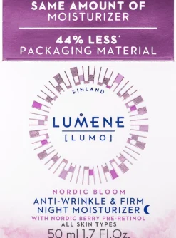 LUMENE LUMO SILOTTAVA & KIINTEYTTÄVÄ YÖVOIDE 50 ML