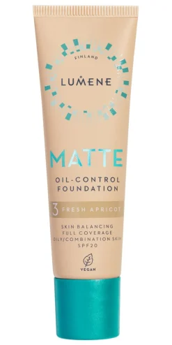 LUMENE MATTE OIL-CONTROL MATTAMEIKKIVOIDE SPF20 3 FRESH APRI
