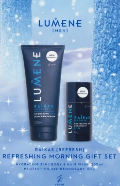 LUMENE MEN RAIKAS VIRKISTÄVÄ LAHJAPAKKAUS