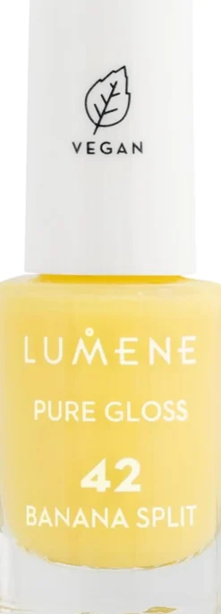 LUMENE  PURE GLOSS KYNSILAKKA 42 BANAANIJÄÄTELÖ