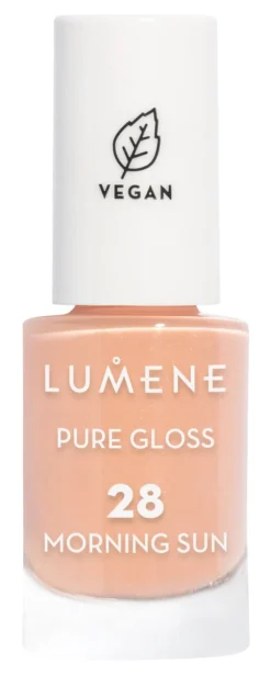 LUMENE PURE GLOSS KYNSILAKKA 28 AAMUAURINKO