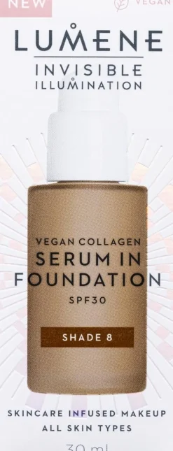LUMENE INVISIBLE ILLUMINATION SEERUMIMEIKKIVOIDE SPF30 8 30 ML