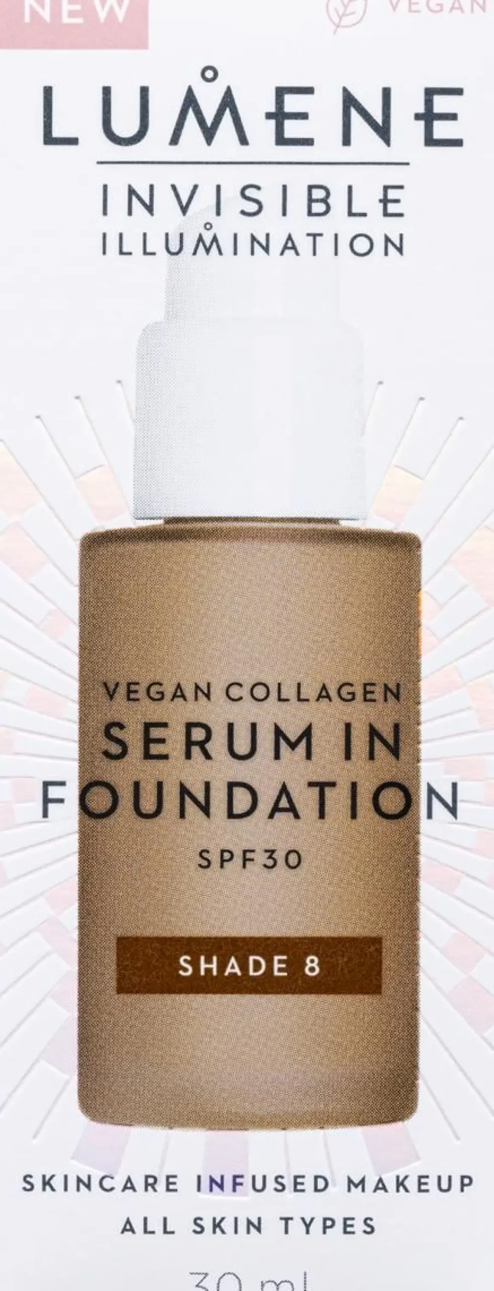 LUMENE INVISIBLE ILLUMINATION SEERUMIMEIKKIVOIDE SPF30 8 30 ML
