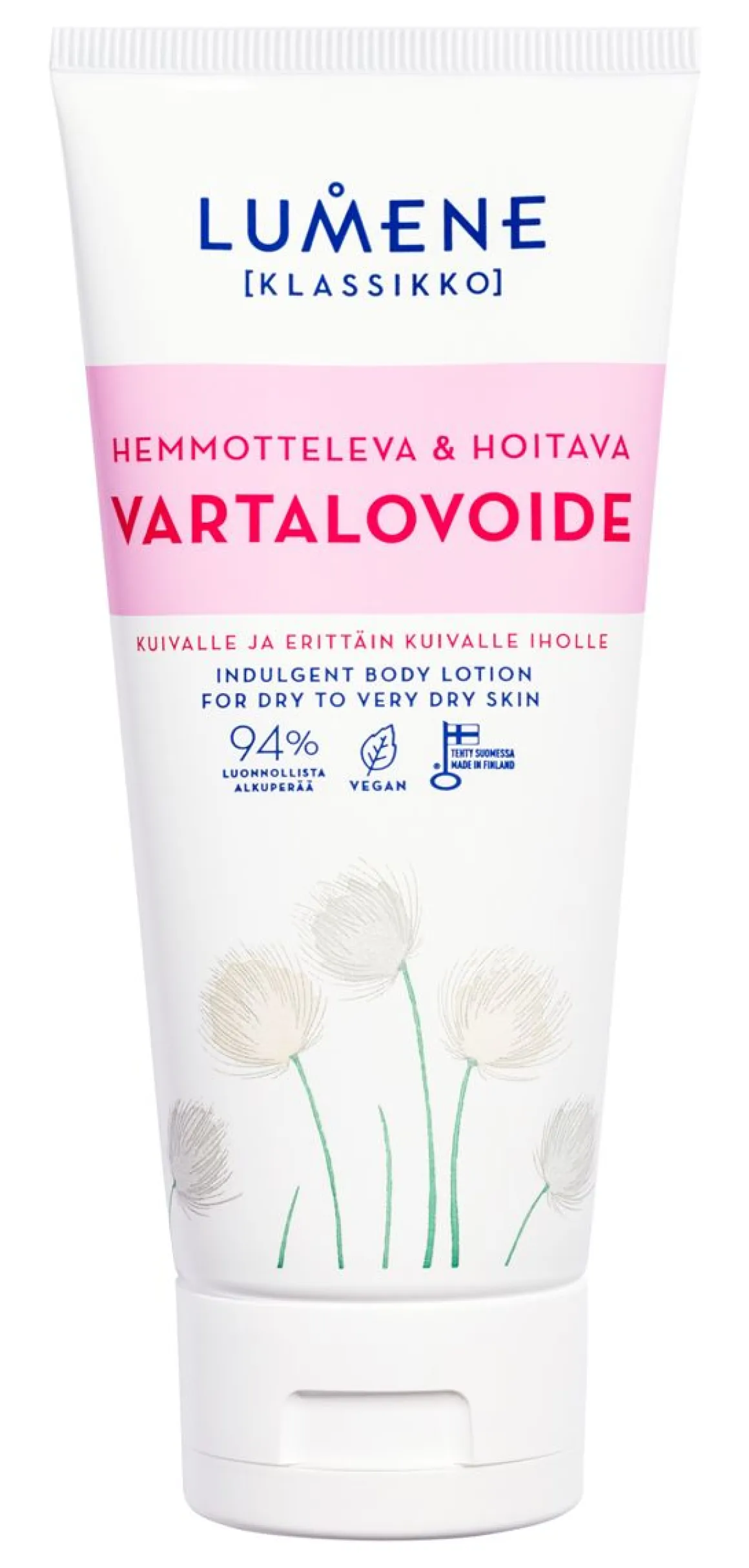 LUMENE KLASSIKKO HEMMOTTELEVA & HOITAVA VARTALOVOIDE 200 ML