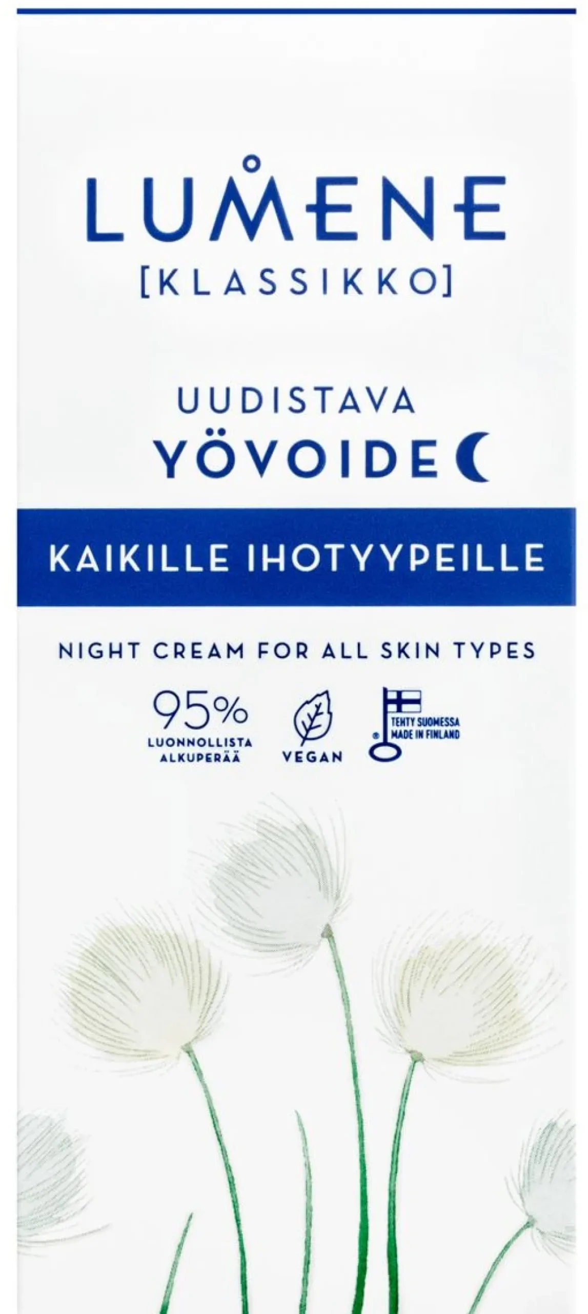 LUMENE KLASSIKKO UUDISTAVA YÖVOIDE 50 ML
