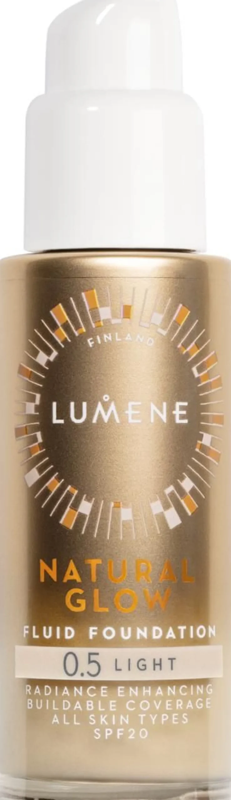 LUMENE NATURAL GLOW HELEYTTÄVÄ MEIKKIVOIDE SPF20 0.5 LIGHT 30 L