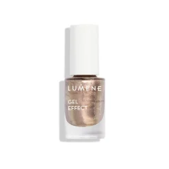 LUMENE NORDIC CHIC GEL EFFECT KYNSILAKKA 74 KULTAA JA HOPEAA