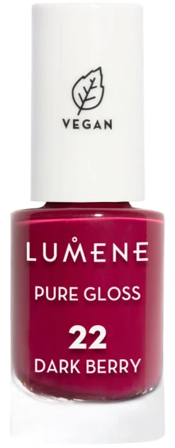 LUMENE PURE GLOSS KYNSILAKKA 22 TUMMA MARJA