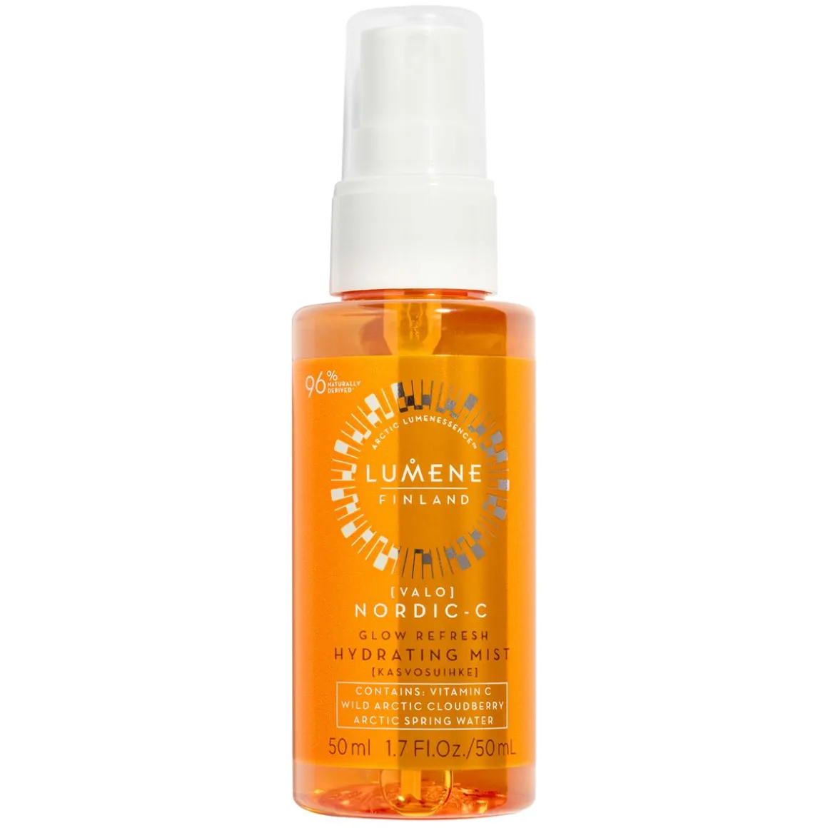 LUMENE VALO HELEYTTÄVÄ & KOSTEUTTAVA KASVOSUIHKE 50 ML