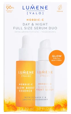 LUMENE VALO HYALURONITIIVISTE+YÖSEERUMI TUPLAPA