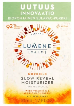 LUMENE VALO KIRKASTAVA&SILOTTAVA KOSTEUSVOIDE SULAPAC 50 ML