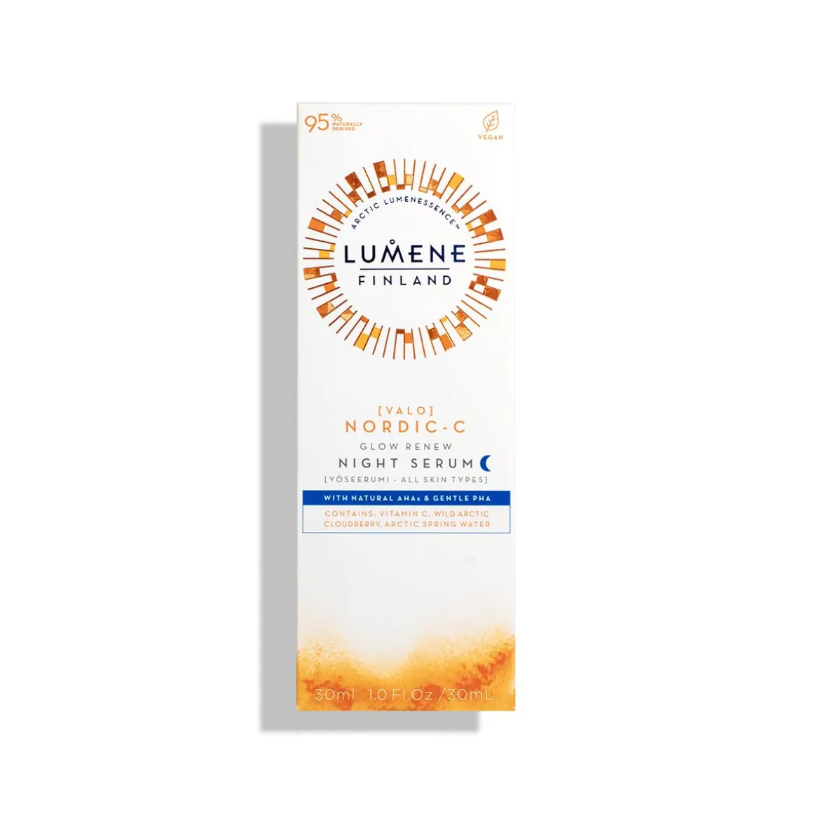 LUMENE VALO KIRKASTAVA YÖSEERUMI 30 ML