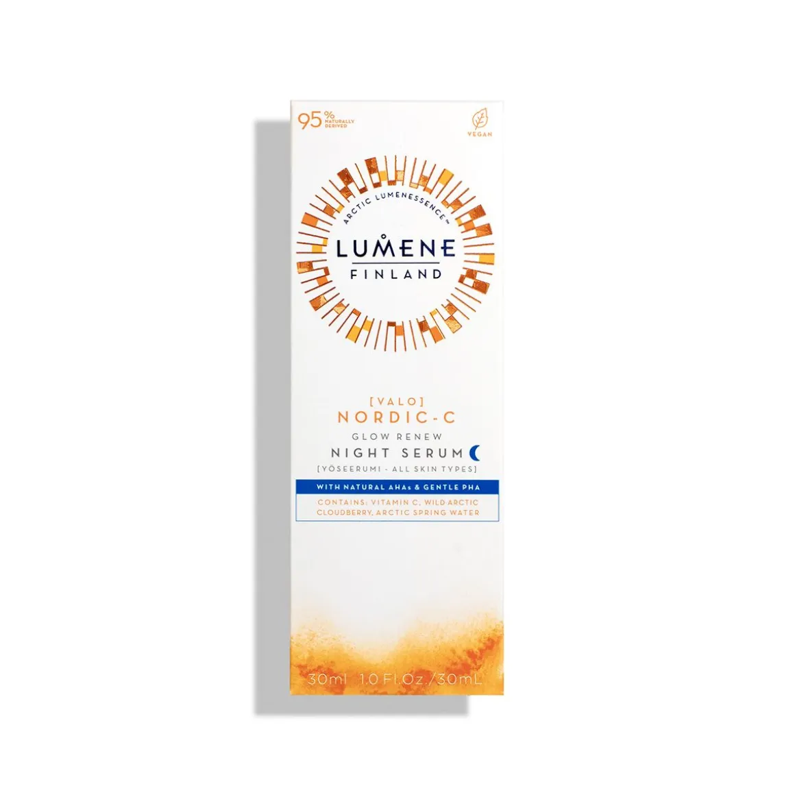 LUMENE VALO KIRKASTAVA YÖSEERUMI 30 ML