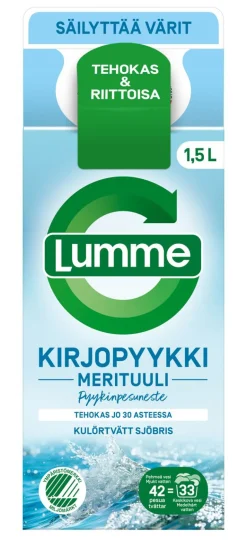 LUMME KIRJOPYYKKI MERITUULI TIIVISTETTY PYYKINPESUNESTE 1,5 L