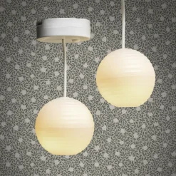 LUNDBY RIISIPAPERILAMPPU 2 KPL NUKKEKOTIIN