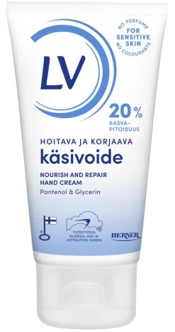 LV HOITAVA JA KORJAAVA KÄSIVOIDE 75 ML