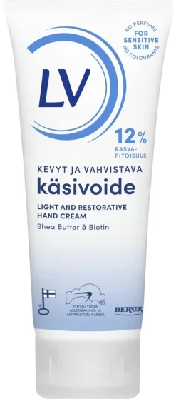 LV KEVYT JA VAHVISTAVA KÄSIVOIDE 100 ML
