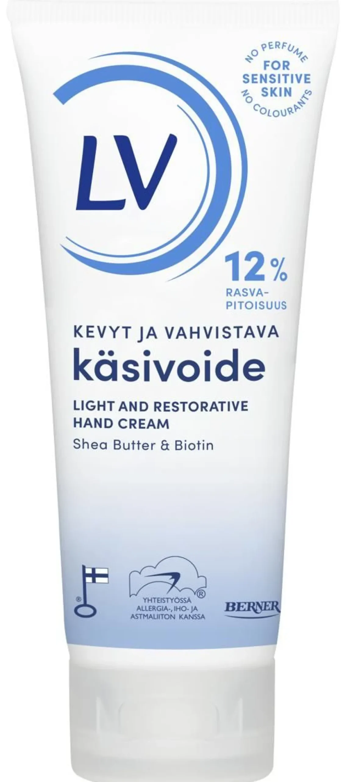LV KEVYT JA VAHVISTAVA KÄSIVOIDE 100 ML