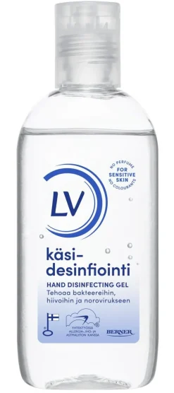 LV KÄSIDESINFIOINTI GEELI EN14476 NORO 100 ML