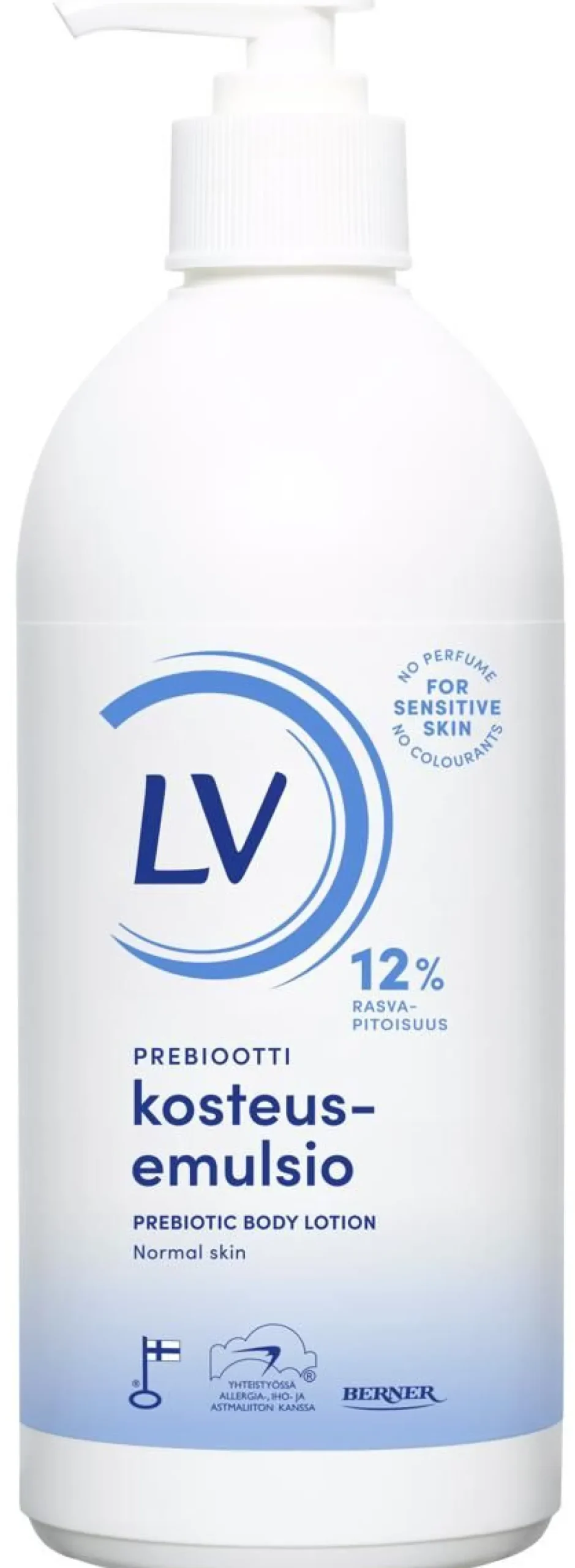LV PREBIOOTTI KOSTEUSEMULSIO PUMPPUPULLO 500 ML