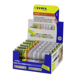 LYRA VARALYIJYT DRY GRAPHITE 2B 12KPL