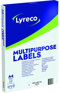 LYRECO MONITOIMITARRA A4 I-OS. 100 ARK