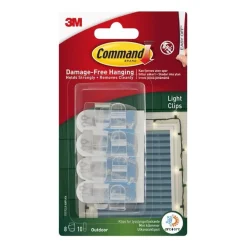 3M COMMAND KOUKKU ULKOVALOPIDIKE KIRKAS 17017CLR