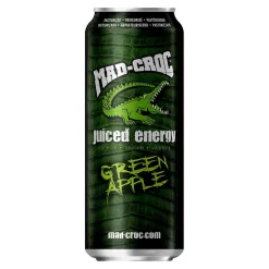 MAD-CROC JUICED ENERGY GREEN APPLE TLK 500 ML