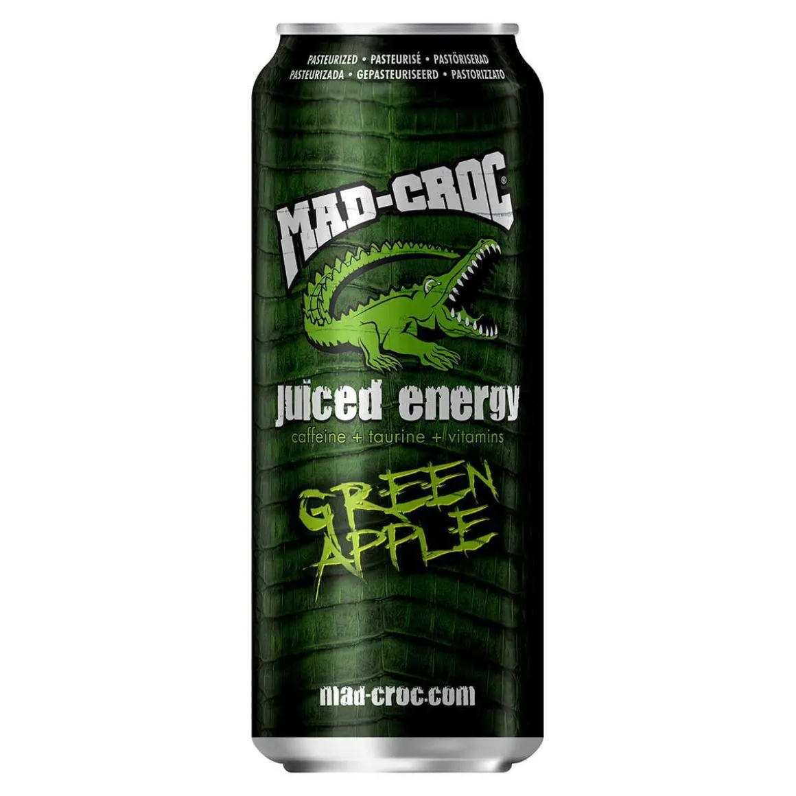 MAD-CROC JUICED ENERGY GREEN APPLE TLK 500 ML