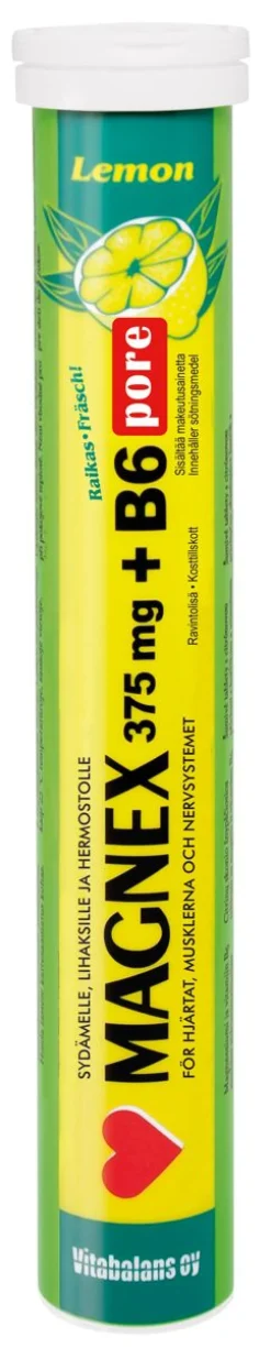 MAGNEX 375MG + B6 PORE 20 KPL