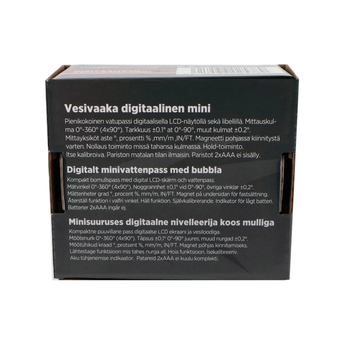 MAG-PRO POWER TOOLS VESIVAAKA DIGITAALINEN MINI
