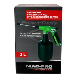 MAG-PRO TOOLS AKKURUISKU 2,0 LITRAN SÄILIÖLLÄ USB-LADATTAVA